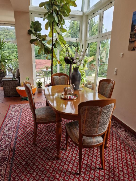 Posezení v ubytování Villa Kayser