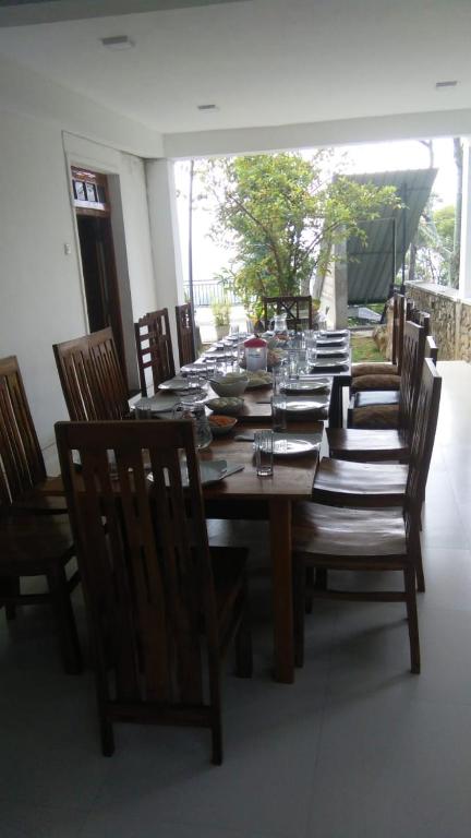 Restaurace v ubytování Maple Home Stay