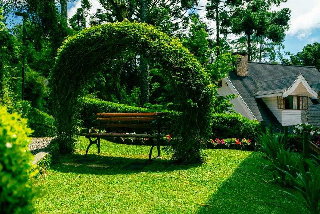 Zahrada ubytování Pousada Campos dos Holandeses - Campos do Jordao