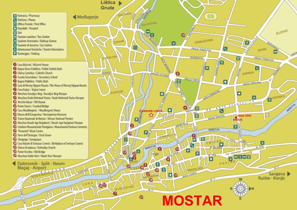 Fotografie z fotogalerie ubytování Guesthouse Liska v destinaci Mostar