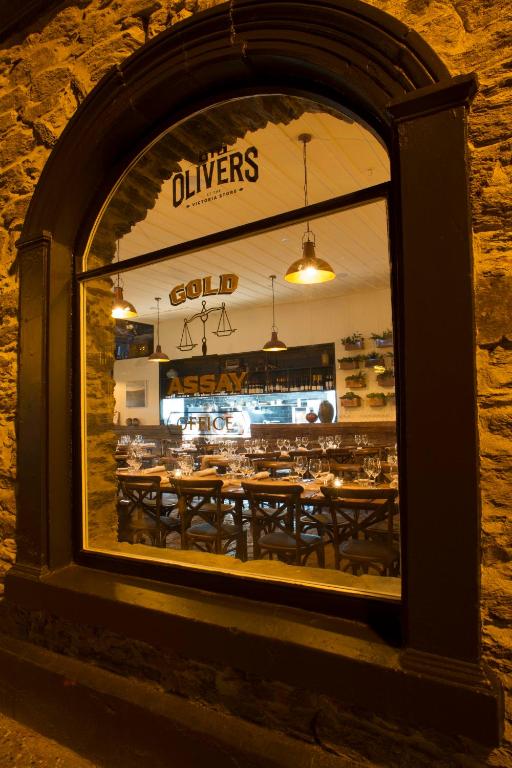 Restaurace v ubytování Olivers Central Otago