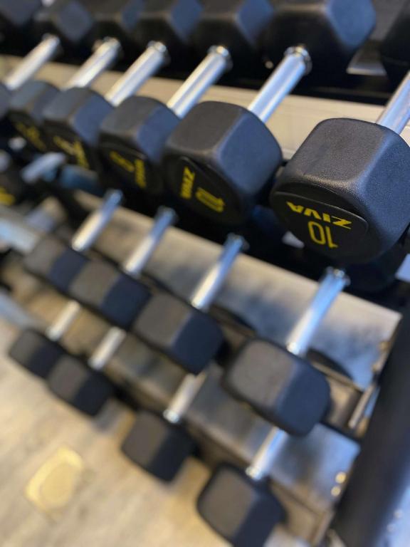 Fitness centrum a/nebo fitness zařízení v ubytování Park Inn by Radisson Luxembourg City