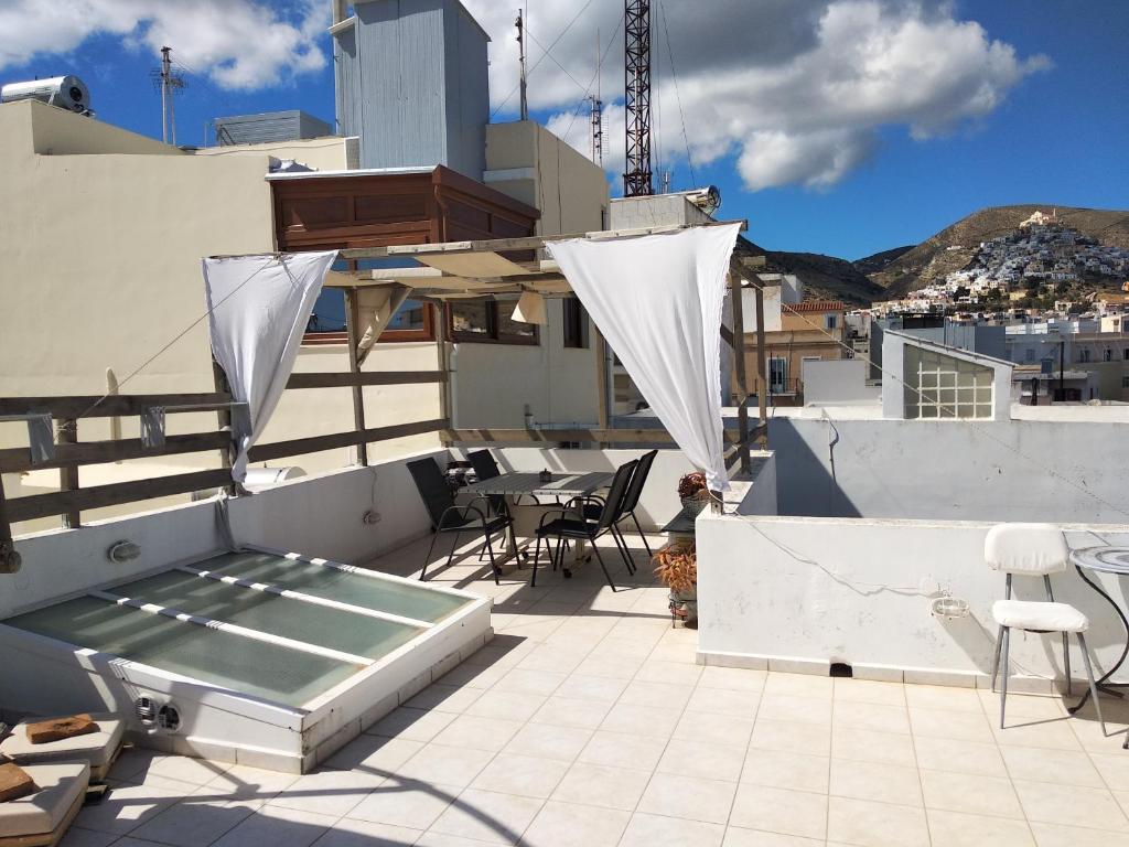 Nespecifikovaný výhled na hory nebo výhled na hory při pohledu z apartmánu
