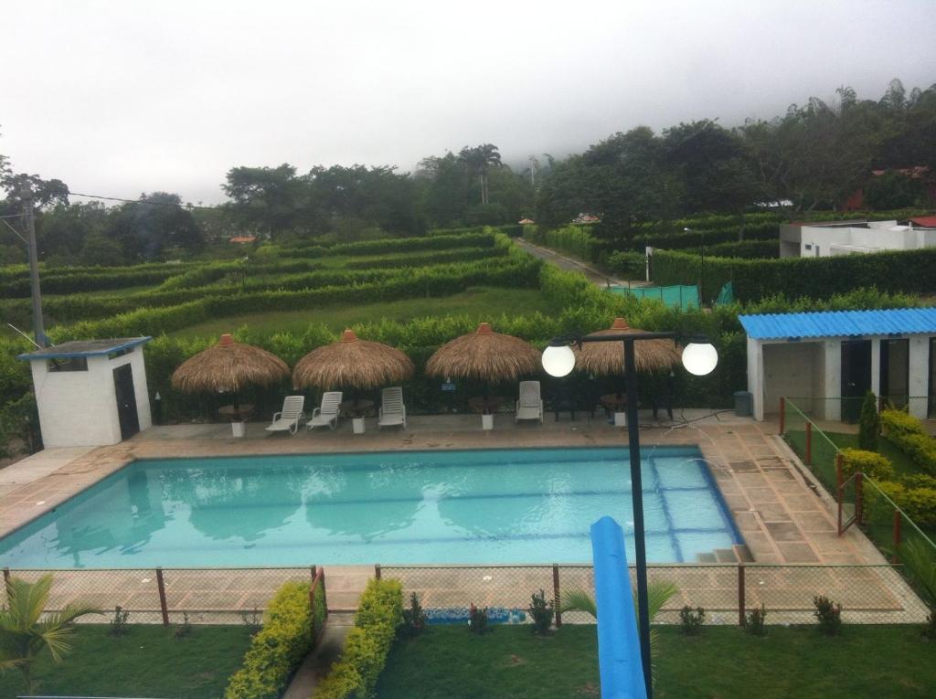 Bazén v ubytování Desiderata Resort nebo v jeho okolí