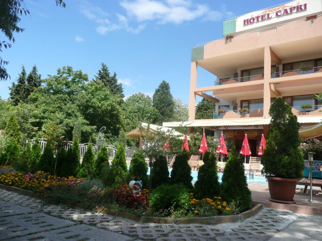 Zahrada ubytování Hotel Capri
