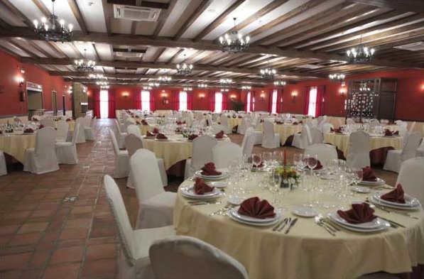 Restaurace v ubytování Hotel Rural Romero Torres