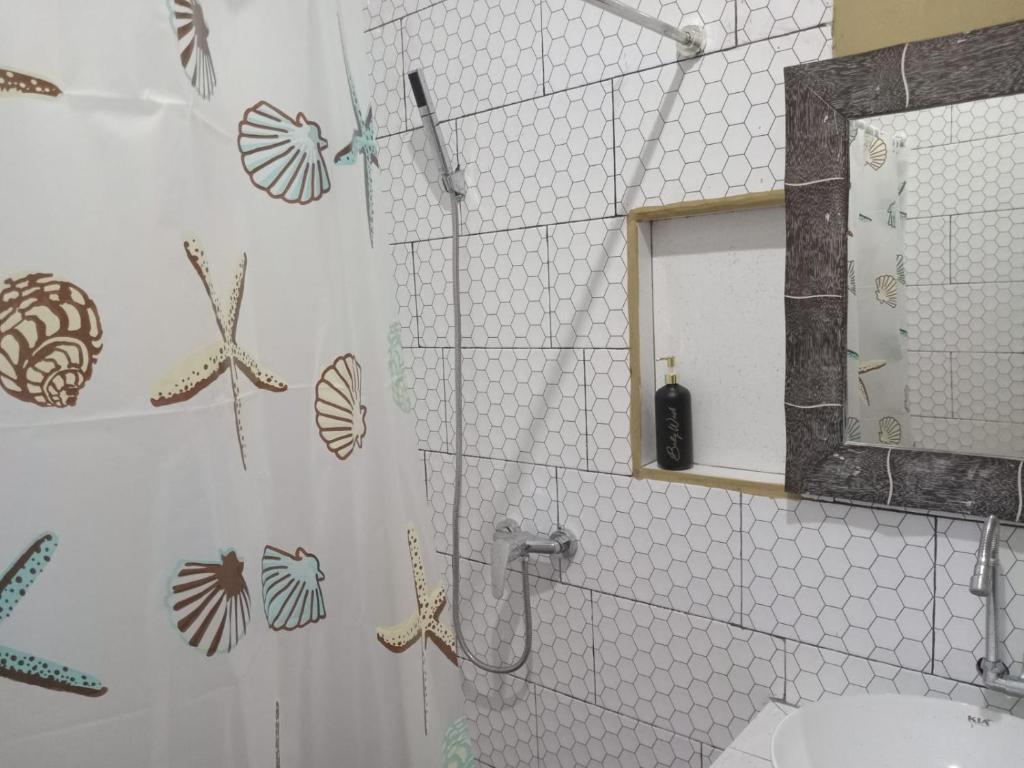 Koupelna v ubytování 9 Residences Seminyak