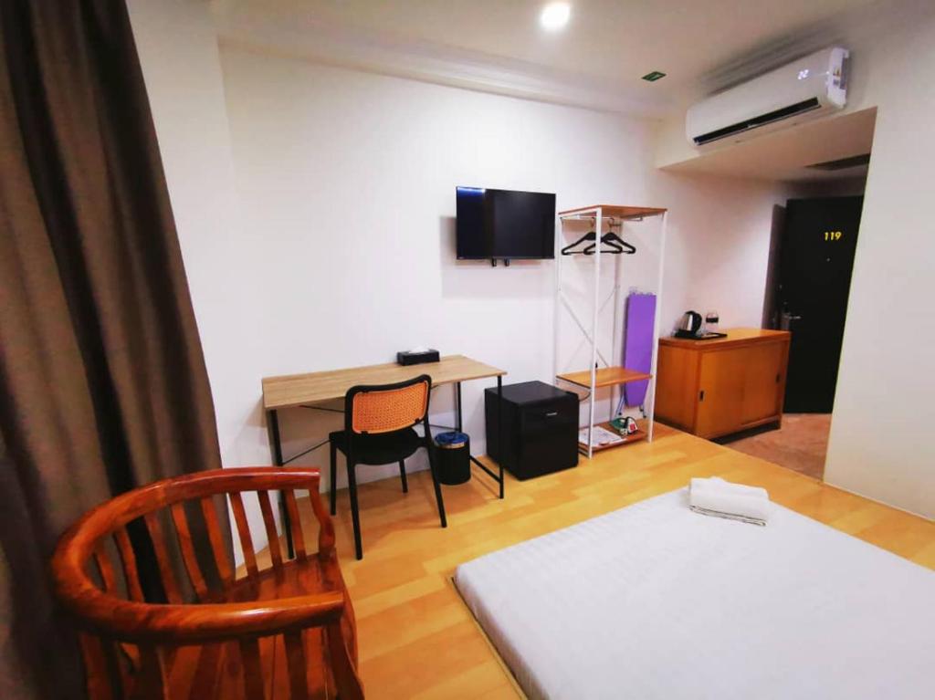 TV a/nebo společenská místnost v ubytování Regalodge Hotel & Spa Ipoh
