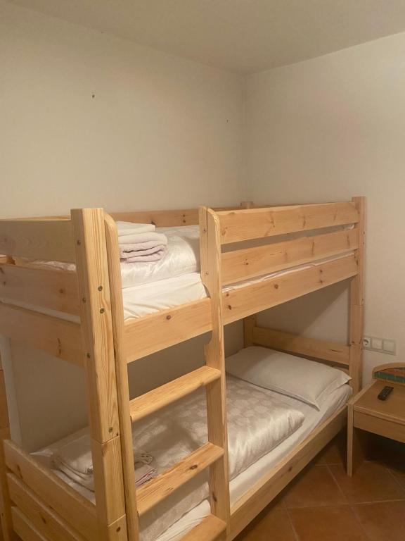 Postel nebo postele na pokoji v ubytování Hotel Rodes