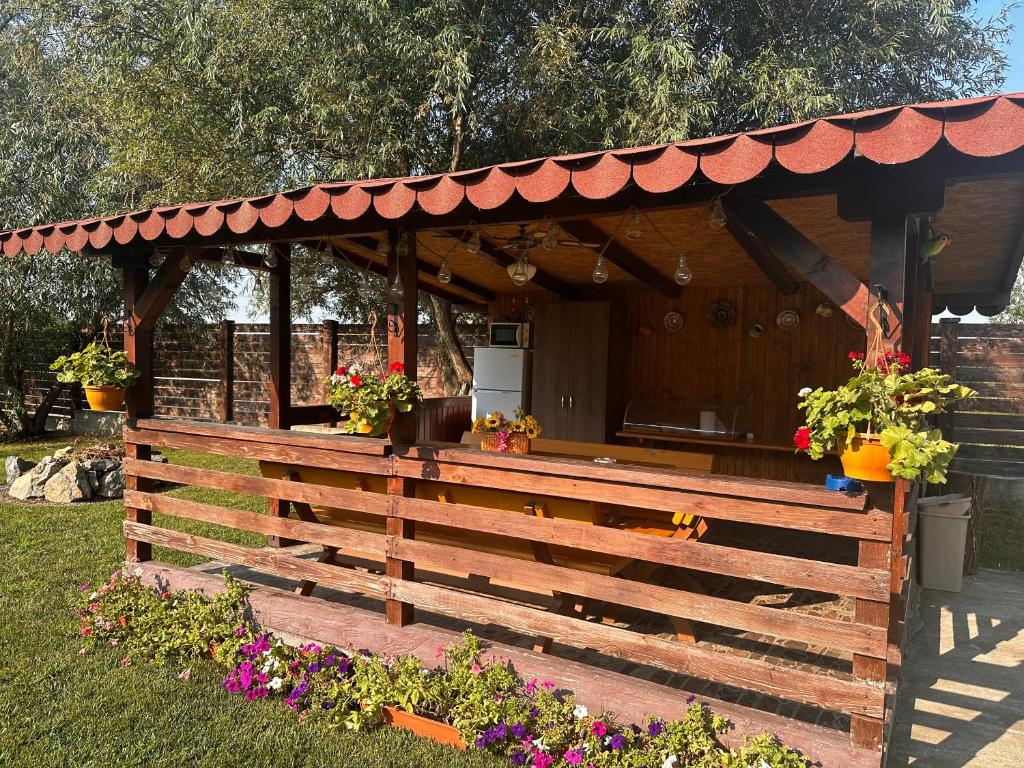 Zahrada ubytování Casa Carp Calarasi