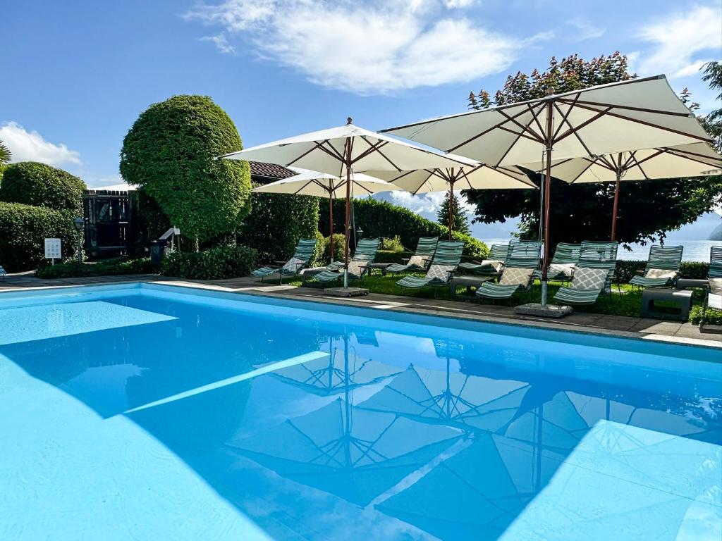 Bazén v ubytování Seehotel Kastanienbaum nebo v jeho okolí