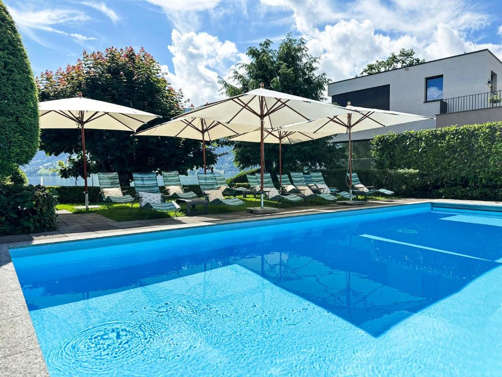 Bazén v ubytování Seehotel Kastanienbaum nebo v jeho okolí