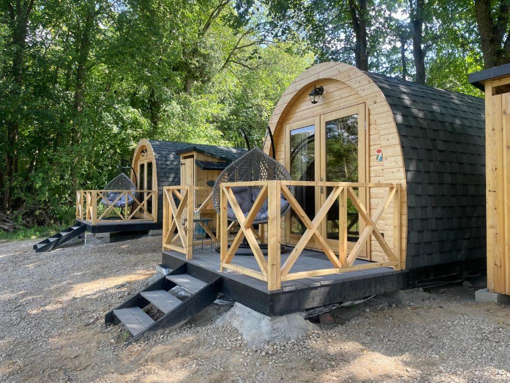 Fotografie z fotogalerie ubytování Gościn nad Drawą Glamping v destinaci Drawno