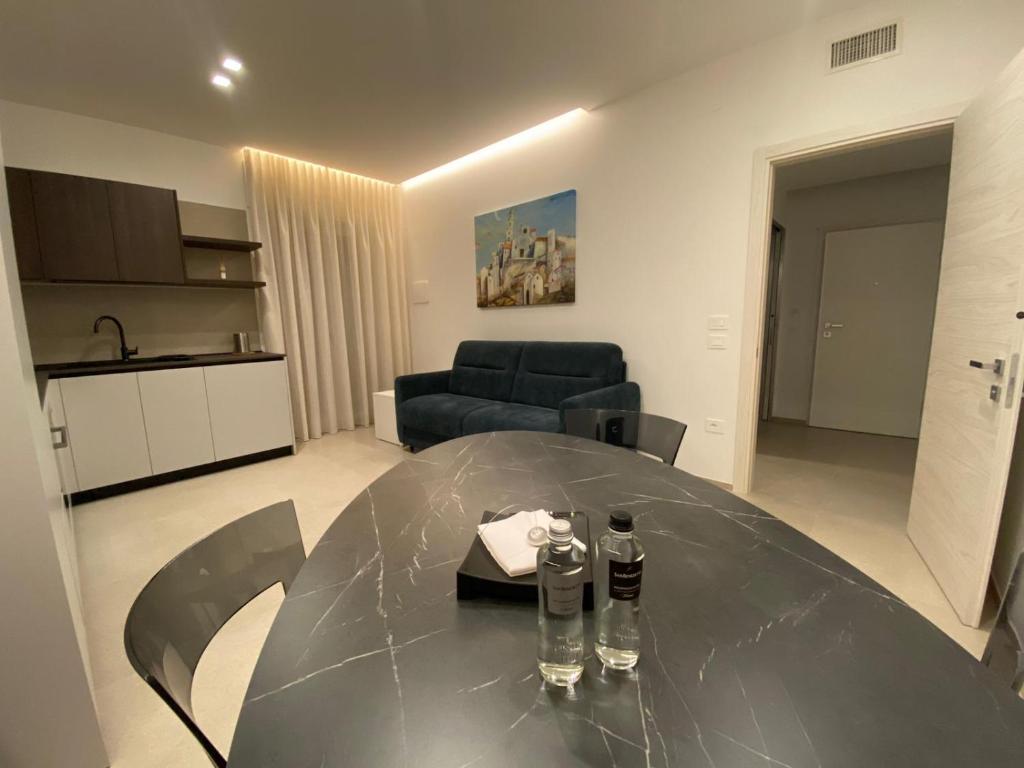 Kuchyň nebo kuchyňský kout v ubytování Lenuccia Home