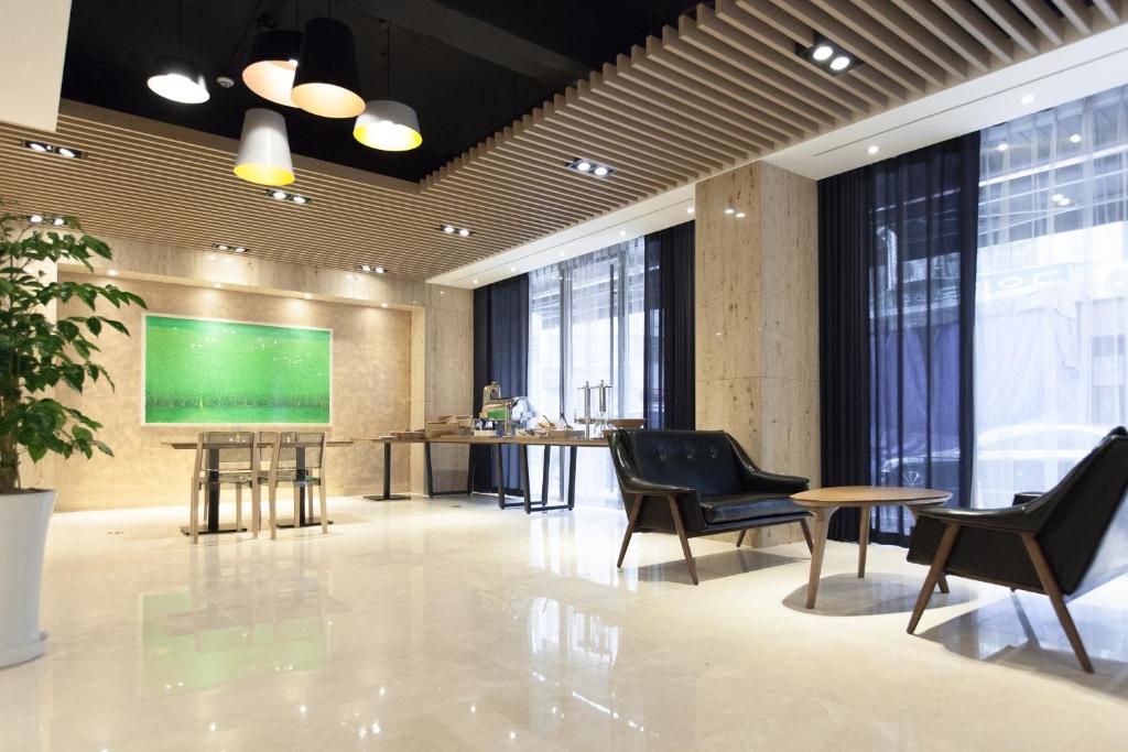 Posezení v ubytování Acube Hotel Dongdaemun