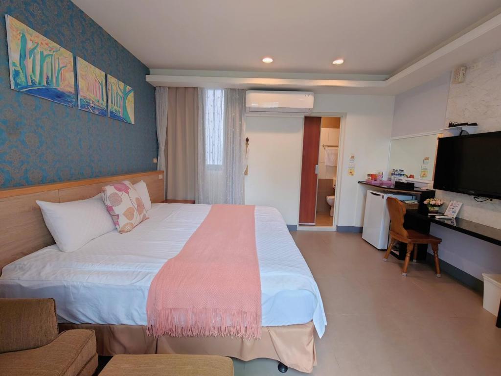TV a/nebo společenská místnost v ubytování Bestime B&B