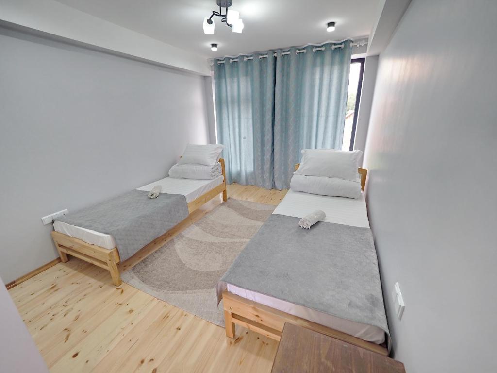 Postel nebo postele na pokoji v ubytování Mountain View