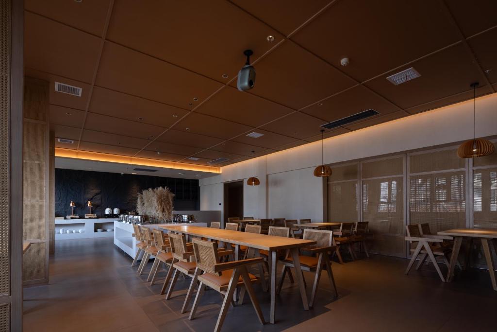 Restaurace v ubytování Yanyu Yunxi Resort Hotel 烟雨云兮酒店