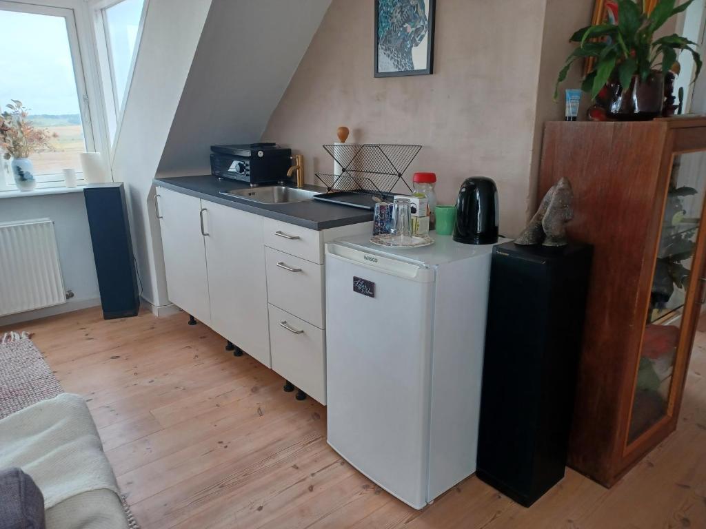 Kuchyň nebo kuchyňský kout v ubytování Kasted Hills Aarhus