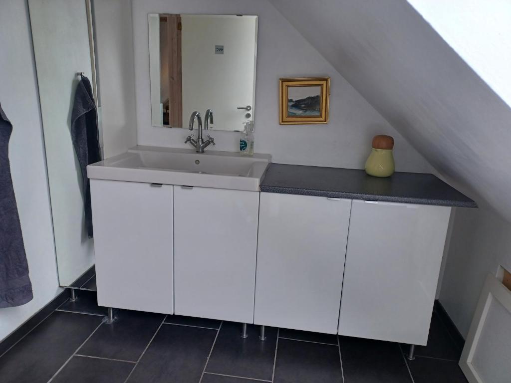 Kuchyň nebo kuchyňský kout v ubytování Kasted Hills Aarhus