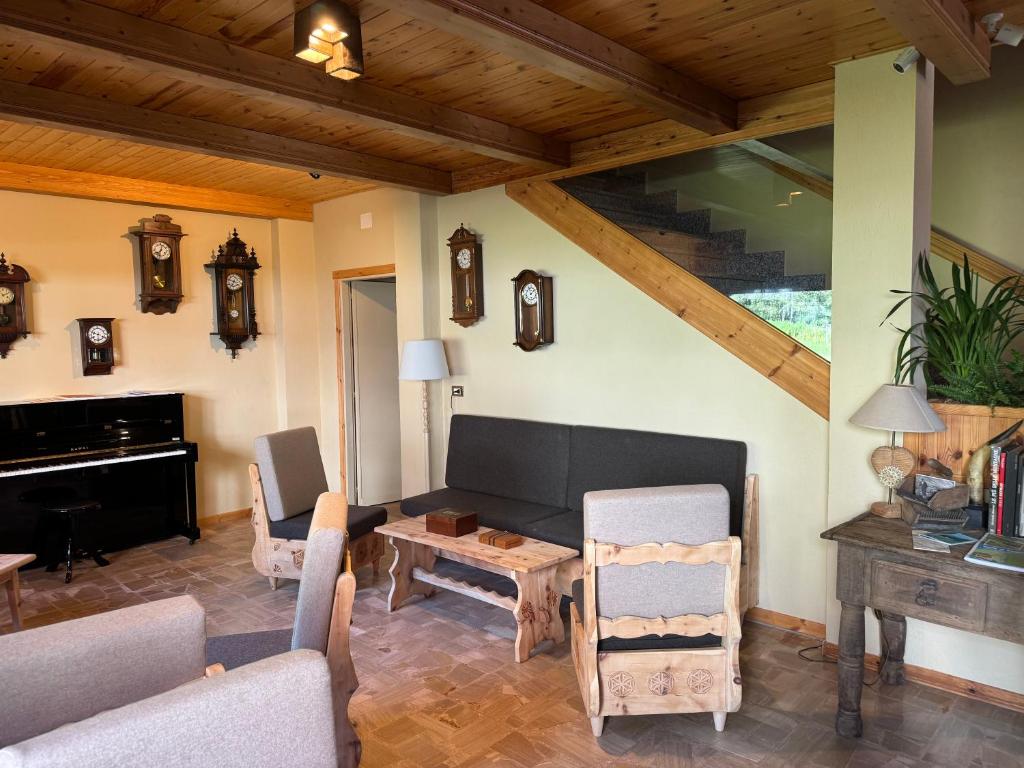 Posezení v ubytování Hotel Ondezana