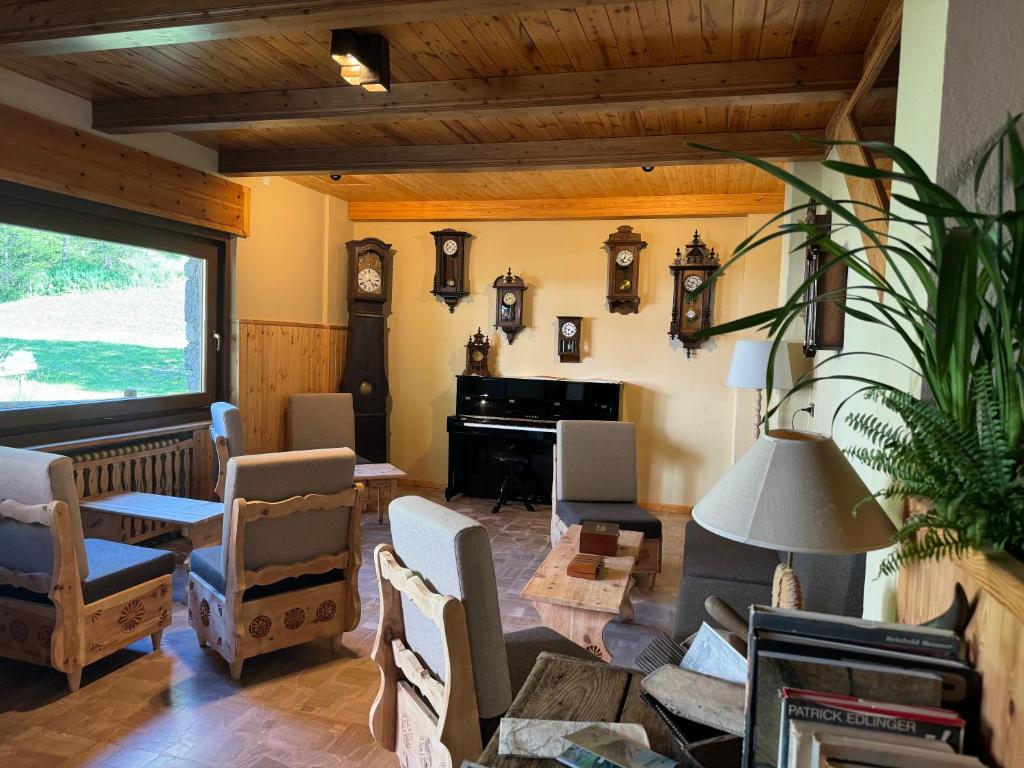 Posezení v ubytování Hotel Ondezana