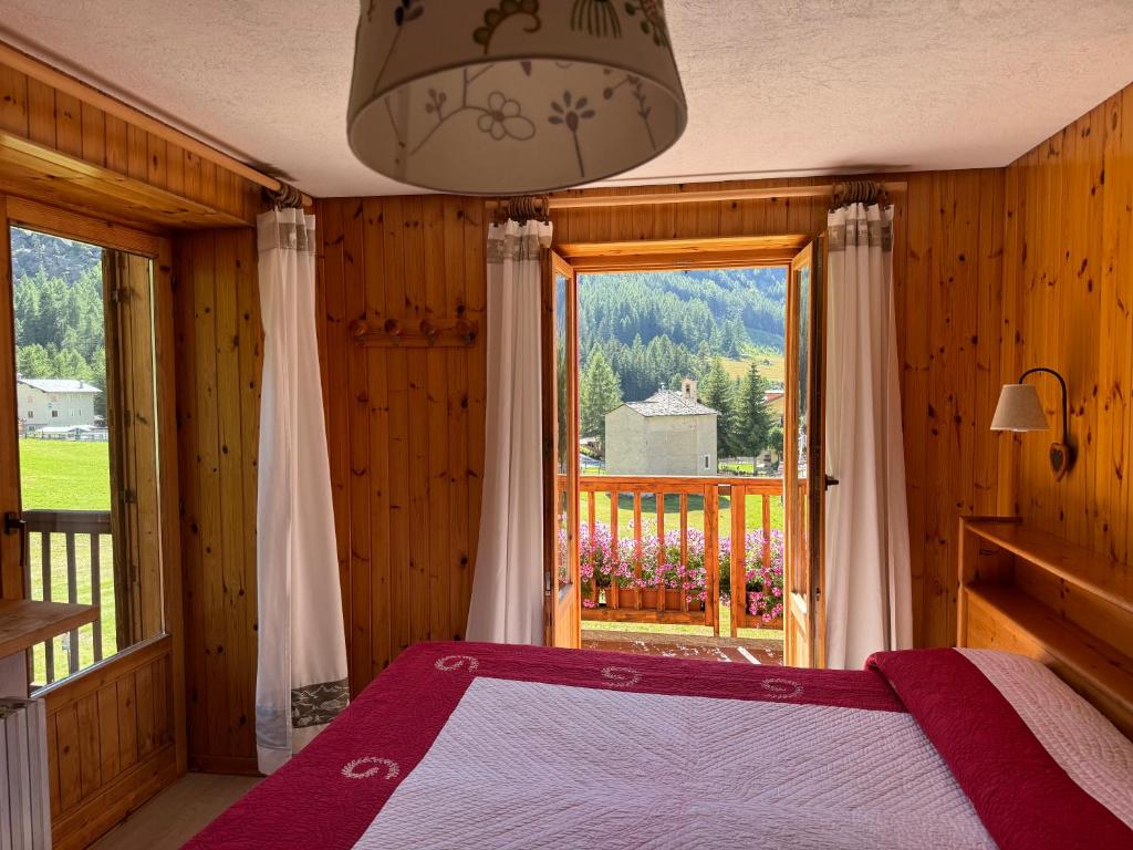 Postel nebo postele na pokoji v ubytování Hotel Ondezana