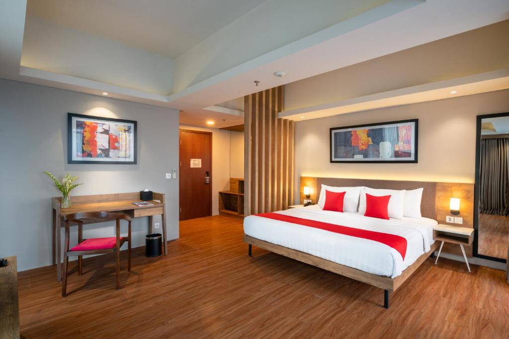 Letto o letti in una camera di Ramada by Wyndham Serpong