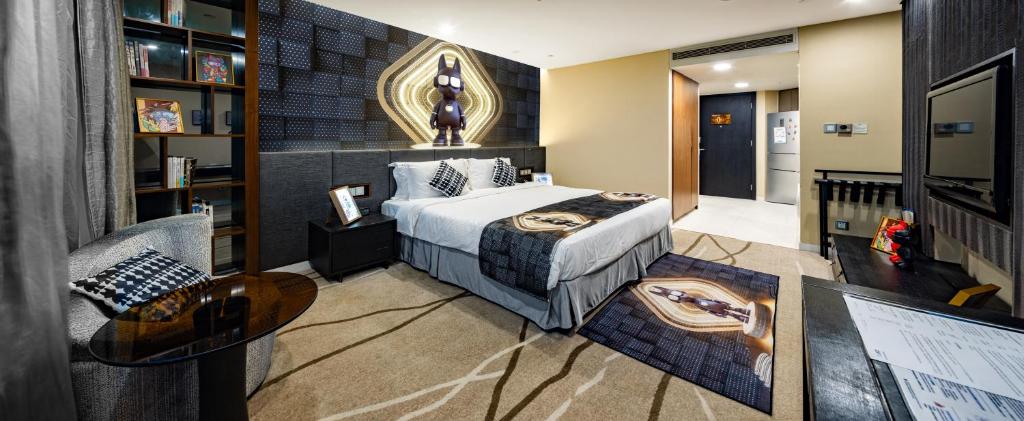 Cama o camas de una habitación en Ascott Huai Hai Road Shanghai, Xintiandi