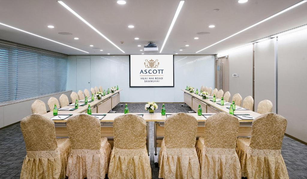 Zona business o sala de conferencias en Ascott Huai Hai Road Shanghai, Xintiandi