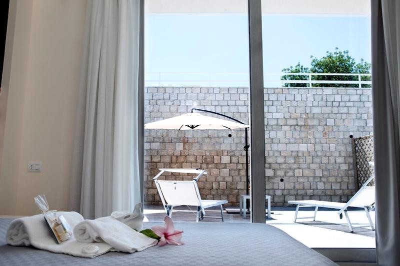 Balkón nebo terasa v ubytování La Giara Guest House