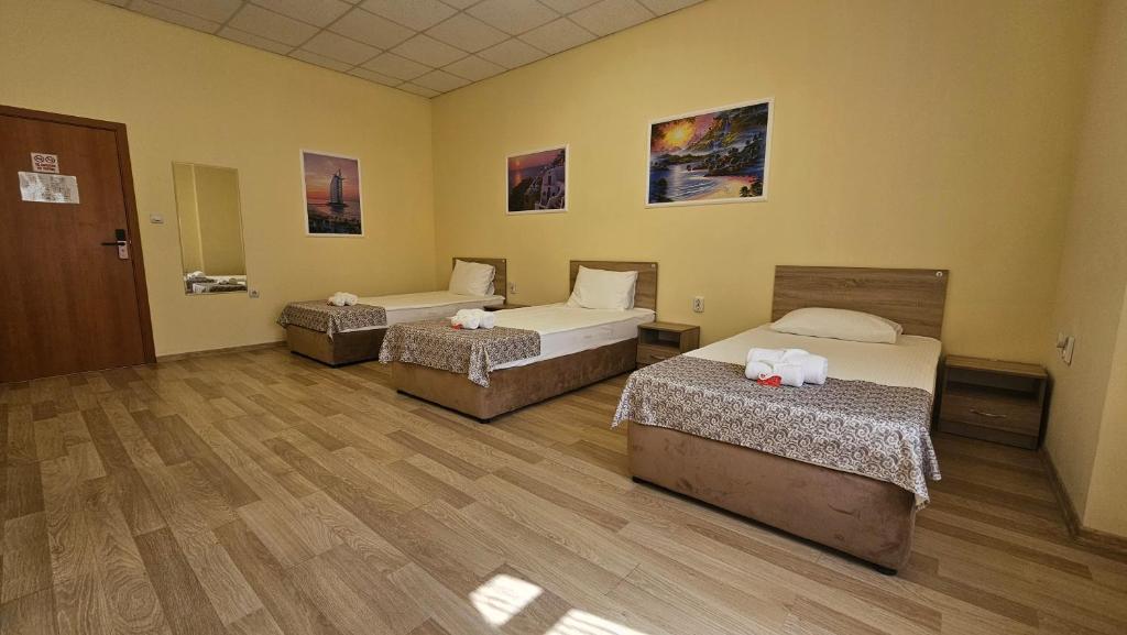 Postel nebo postele na pokoji v ubytování Hostel CANTO