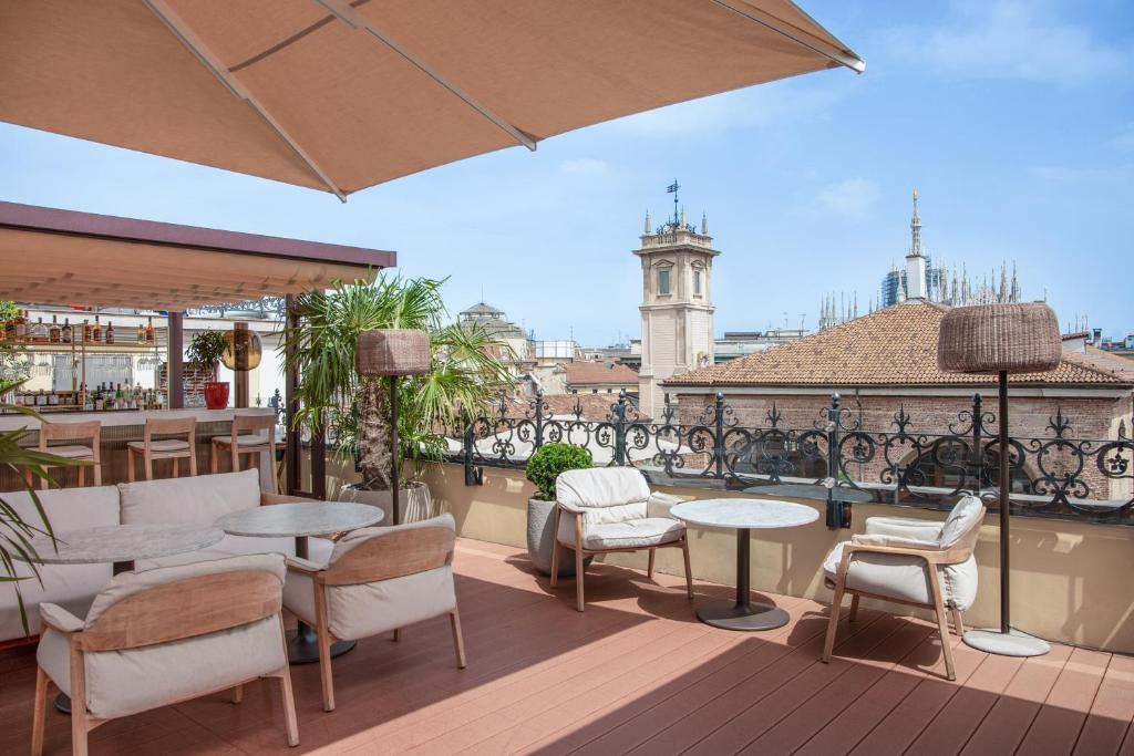 Balkón nebo terasa v ubytování Palazzo Cordusio Gran Melia - The Leading Hotels of the World