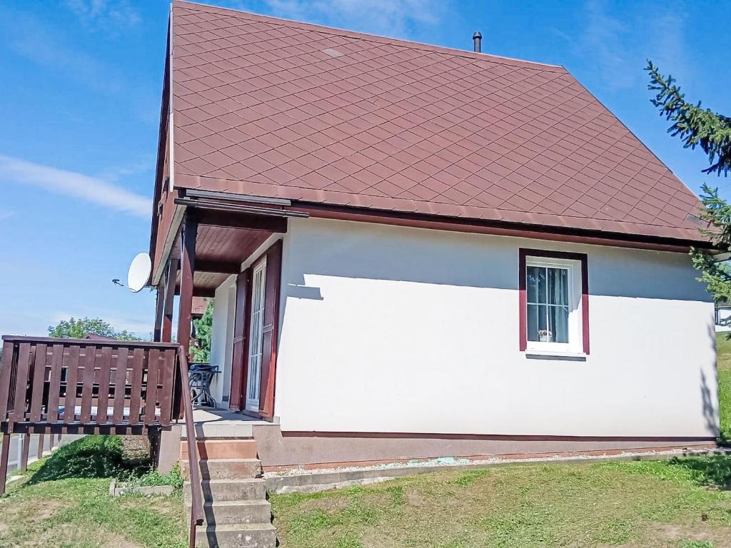 Budynek, w którym mieści się dom wakacyjny