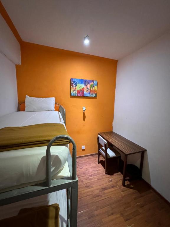 Postel nebo postele na pokoji v ubytování CityRest Fort