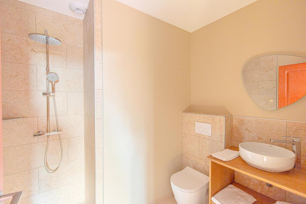 Koupelna v ubytování Chambres D'hôtes Casa Della