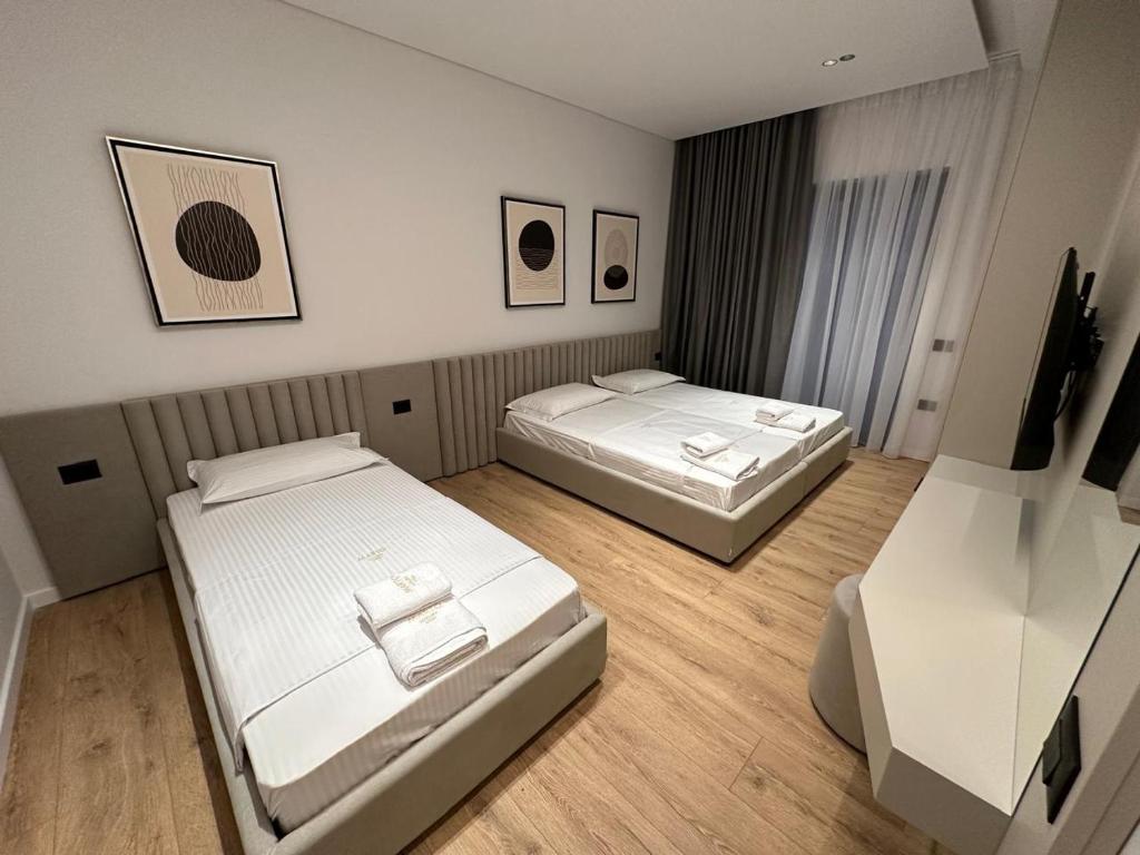 Postel nebo postele na pokoji v ubytování Villa MARTO