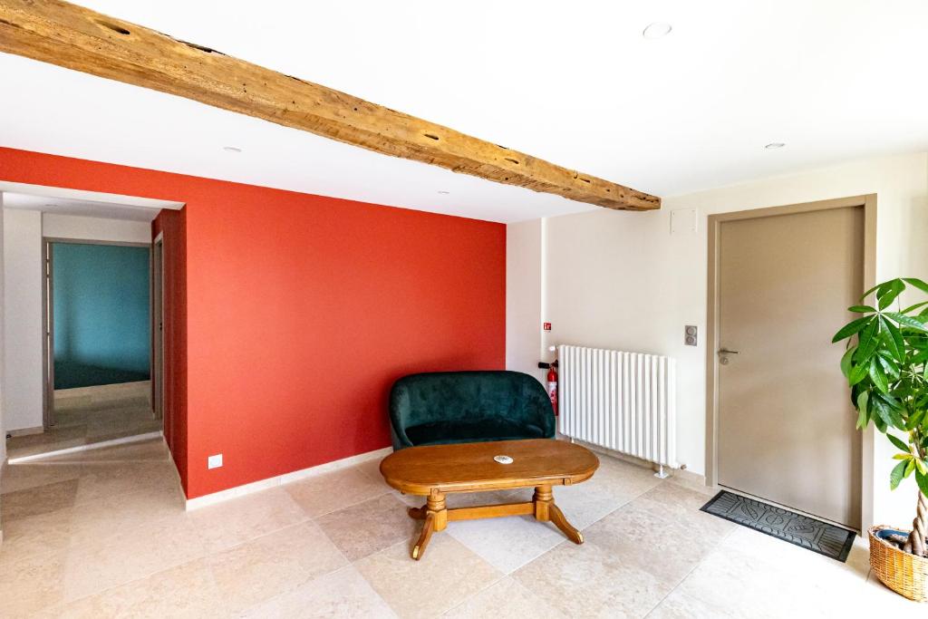 Posezení v ubytování Chambres D'hôtes Casa Della