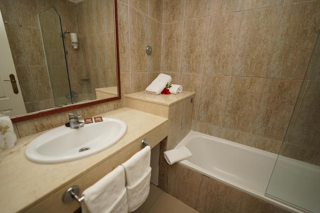 Koupelna v ubytování Hotel RF Astoria - Adults Only