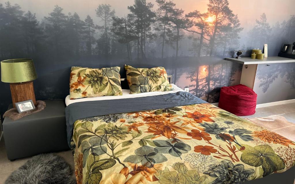 Postel nebo postele na pokoji v ubytování Ikigai B&B - wellness