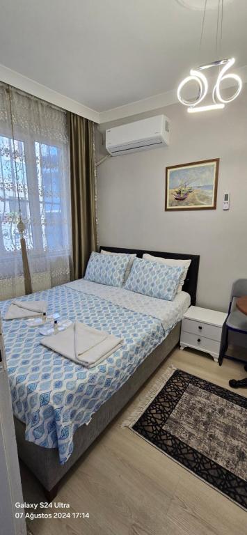 Postel nebo postele na pokoji v ubytování Taksim Millennium Suit Hotel