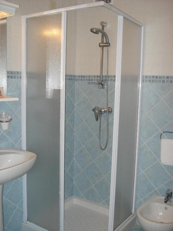 Koupelna v ubytování Hotel San Giusto