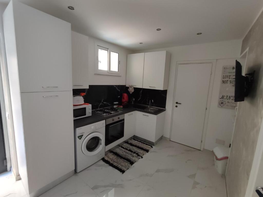 Køkken eller tekøkken på La casetta di Davide