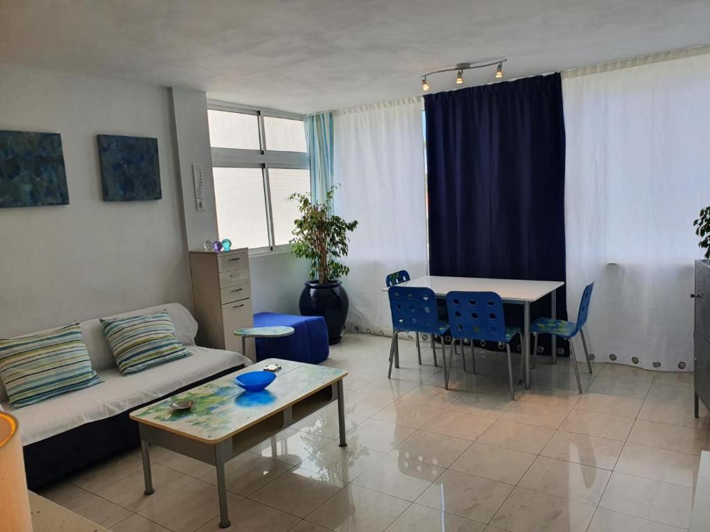 Χώρος καθιστικού στο Cozy-Apartment