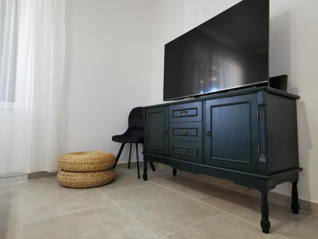 TV a/nebo společenská místnost v ubytování New paradise in Vinjerac
