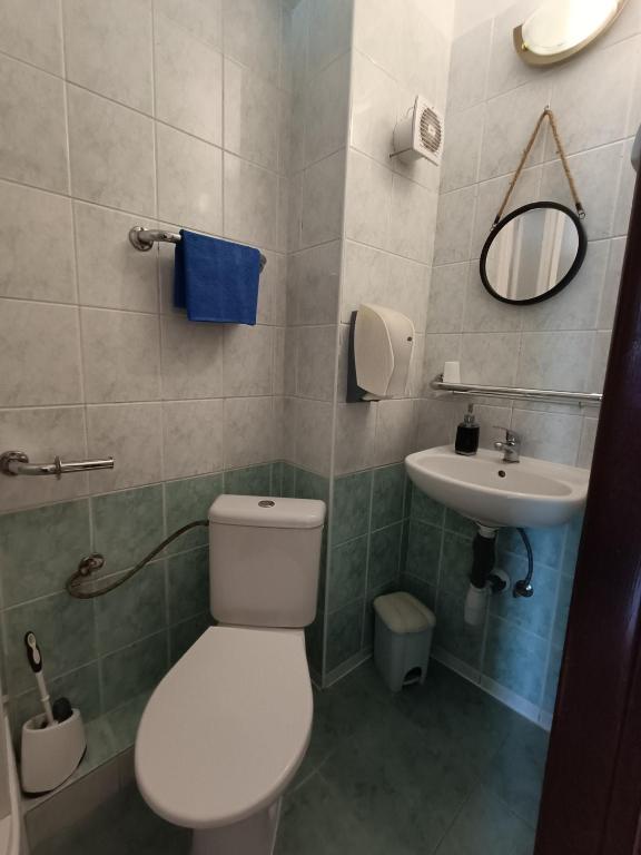 Kúpeľňa v ubytovaní Penzion Flipper