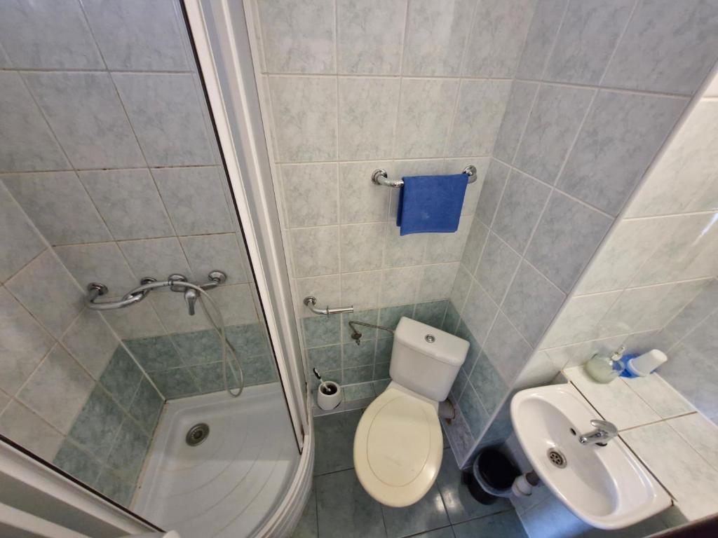 Kúpeľňa v ubytovaní Penzion Flipper