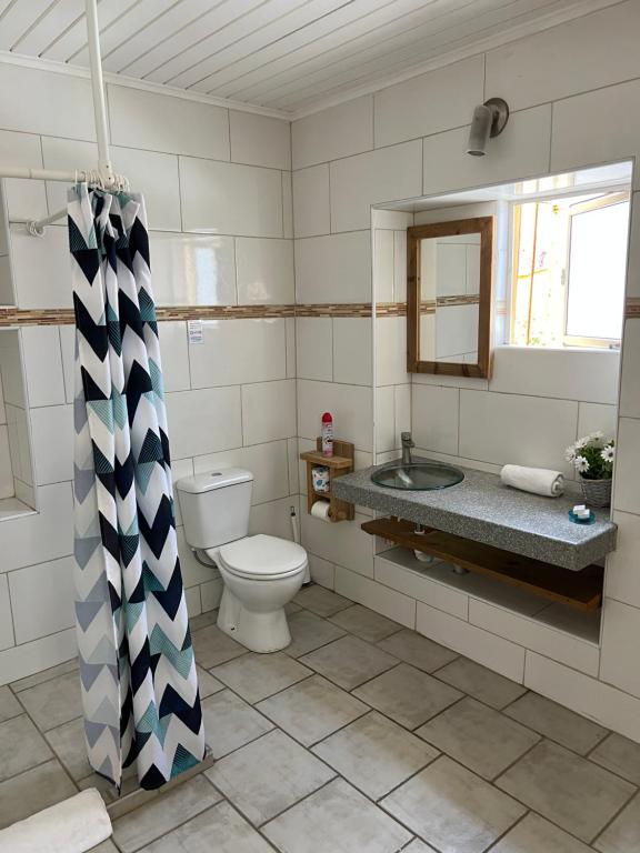 Koupelna v ubytování Mustique Suites Curacao
