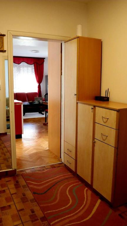 Postel nebo postele na pokoji v ubytování Spasojević Apartman
