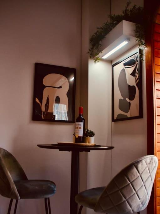 Posezení v ubytování City flat near Bulgaria mall